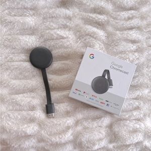 Google Chromecast (3rd Generation) Media Streamer - Black